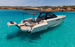 dia en barco en Ibiza