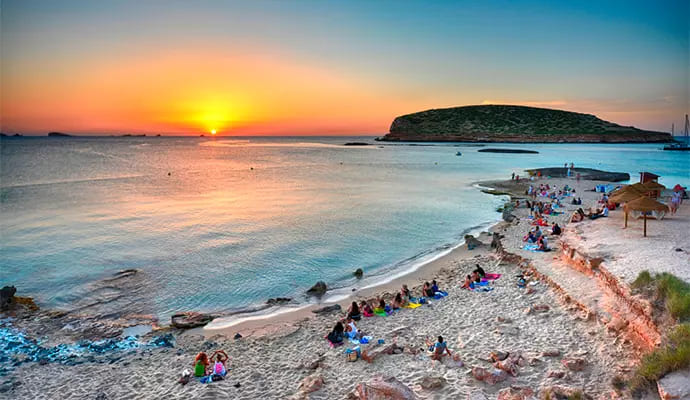 cala conta atardecer cala conta atardecer