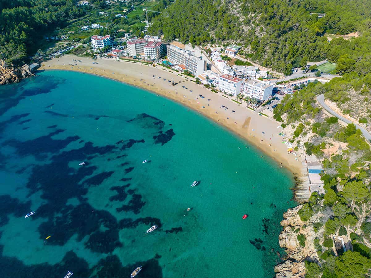 cala san vicente playas en ibiza