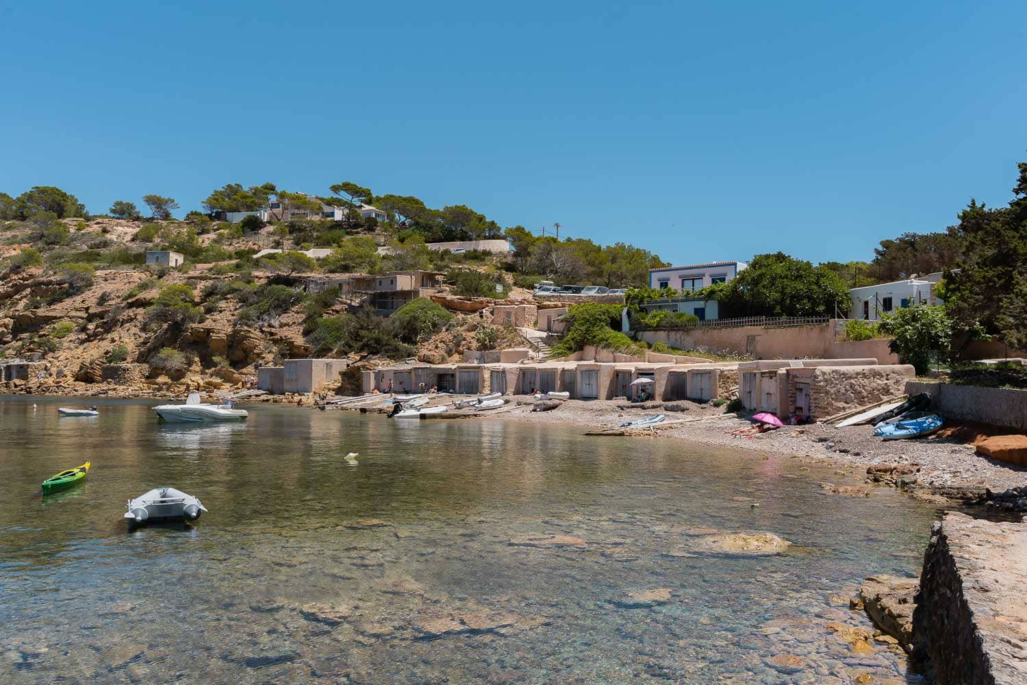varadero porroig casitas pescadores Ibiza
